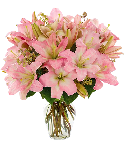 Bouquet Lilium Rosa