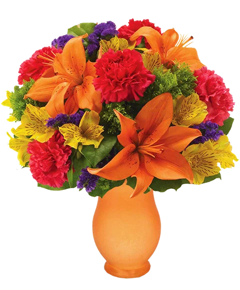 Bouquet di Lilium Arancio