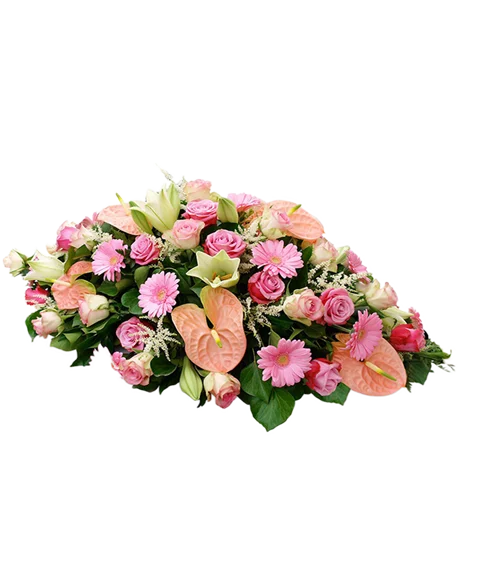 Composizione di Fiori Rosa